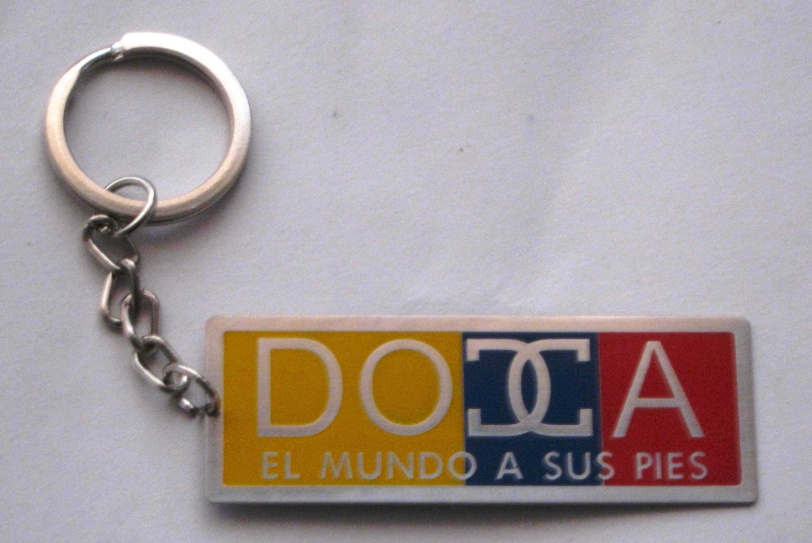 DOXA, LLAVEROS BOGOTA, LLAVEROS PUBLICITARIOS, LLAVERO DOXAS AMA JOYERIA CORPORATIVA